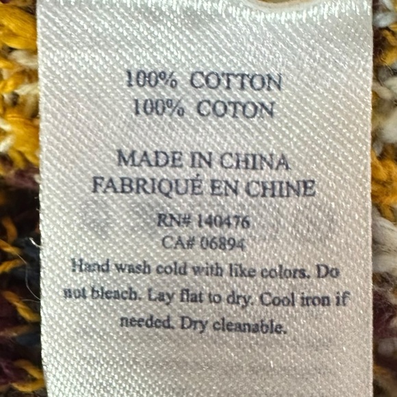 Faherty X B Yellowtail Paloma Duster Sweater Coat Hoodie Western Bohemian Small - Picture 12 of 17